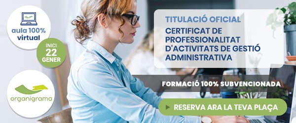 certificat de professionalitat gestió administrativa